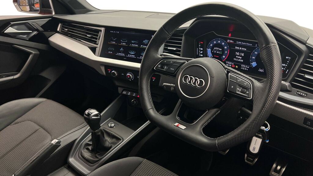 Audi A1 30 Tfsi 110 Black Edition Tech Pack WF73XDV Red #6