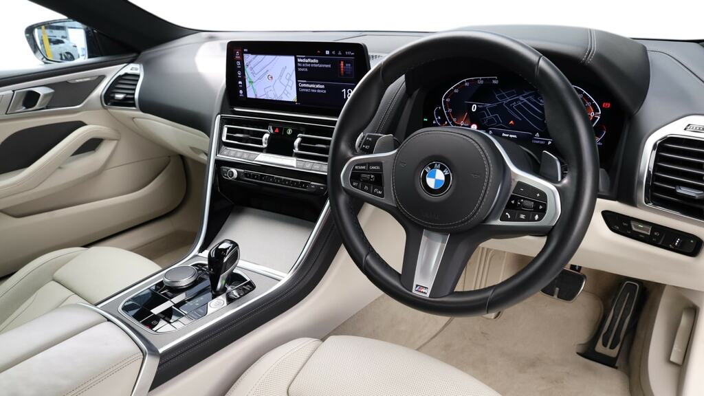 BMW 8 Series Gran Coupe 840I M Sport Black #6