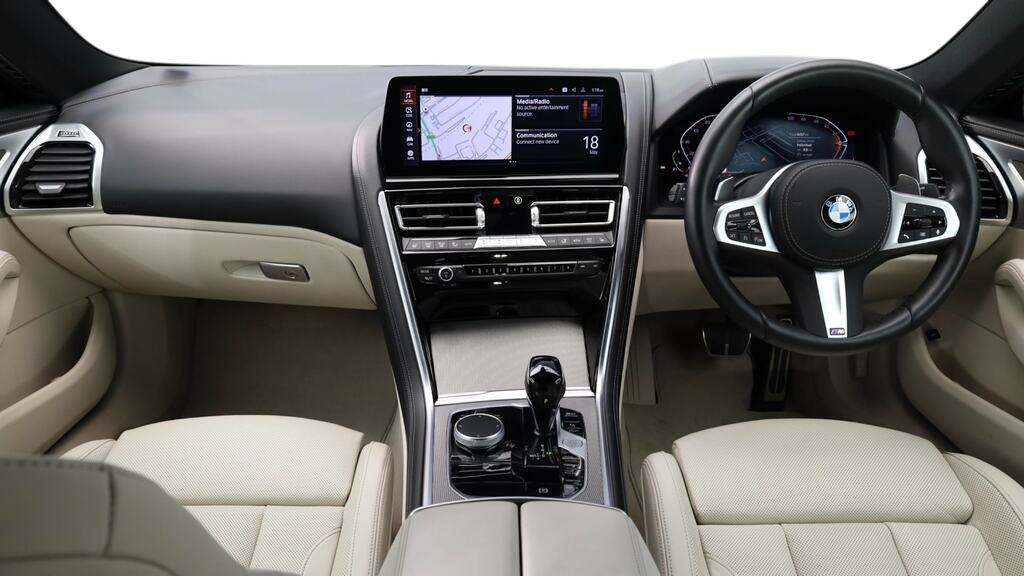 BMW 8 Series Gran Coupe 840I M Sport Black #4