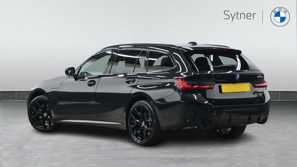 BMW 3 Series 330E 22.3 Kwh M Sport Step Pro Pack Black #2
