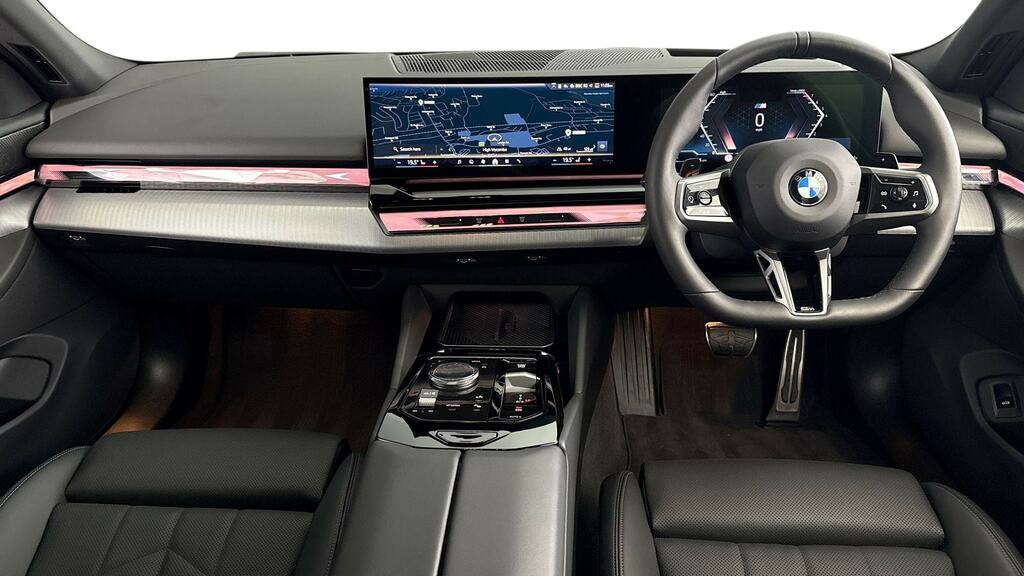 BMW 5 Series 520I M Sport Pro OV75ZSG Grey #4