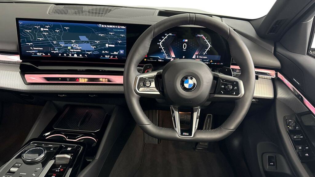 BMW 5 Series 520I M Sport Pro OV75ZSG Grey #5
