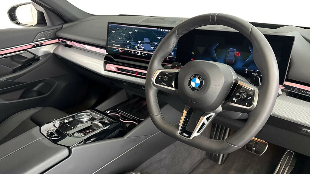 BMW 5 Series 520I M Sport Pro OV75ZSG Grey #6
