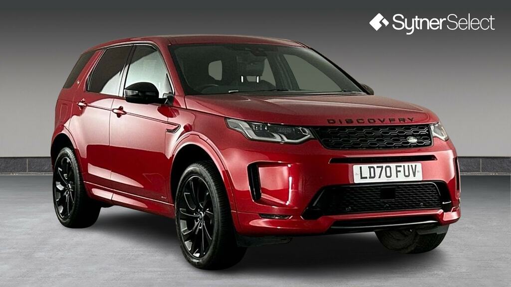 Land Rover Discovery Sport 2.0 D180 R-dynamic Hse Red