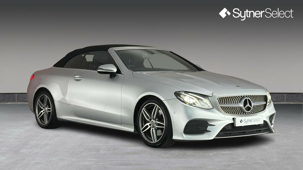 Mercedes-Benz E Class E220d Amg Line 9G-tronic Silver