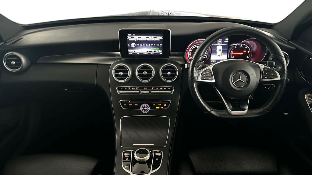Mercedes-Benz C Class C220d Amg Line 9G-tronic SM18KDJ Black #6