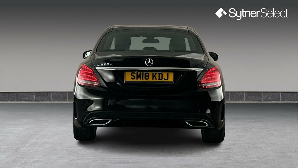 Mercedes-Benz C Class C220d Amg Line 9G-tronic SM18KDJ Black #5