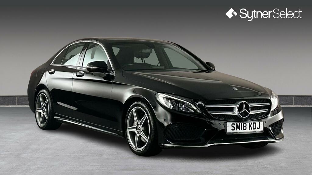 Mercedes-Benz C Class C220d Amg Line 9G-tronic Black