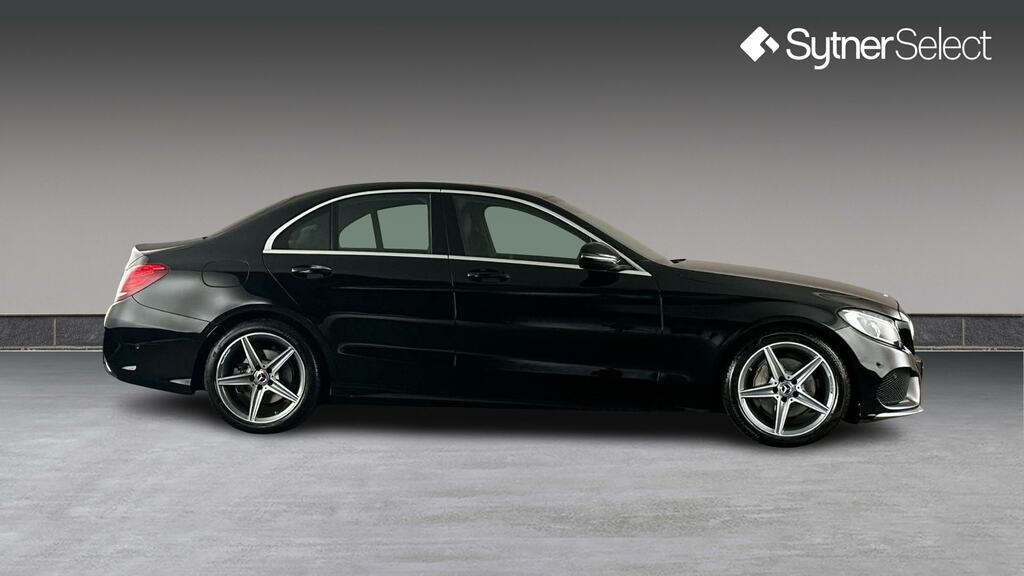 Mercedes-Benz C Class C220d Amg Line 9G-tronic SM18KDJ Black #3