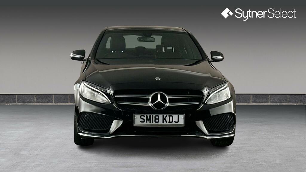 Mercedes-Benz C Class C220d Amg Line 9G-tronic SM18KDJ Black #4