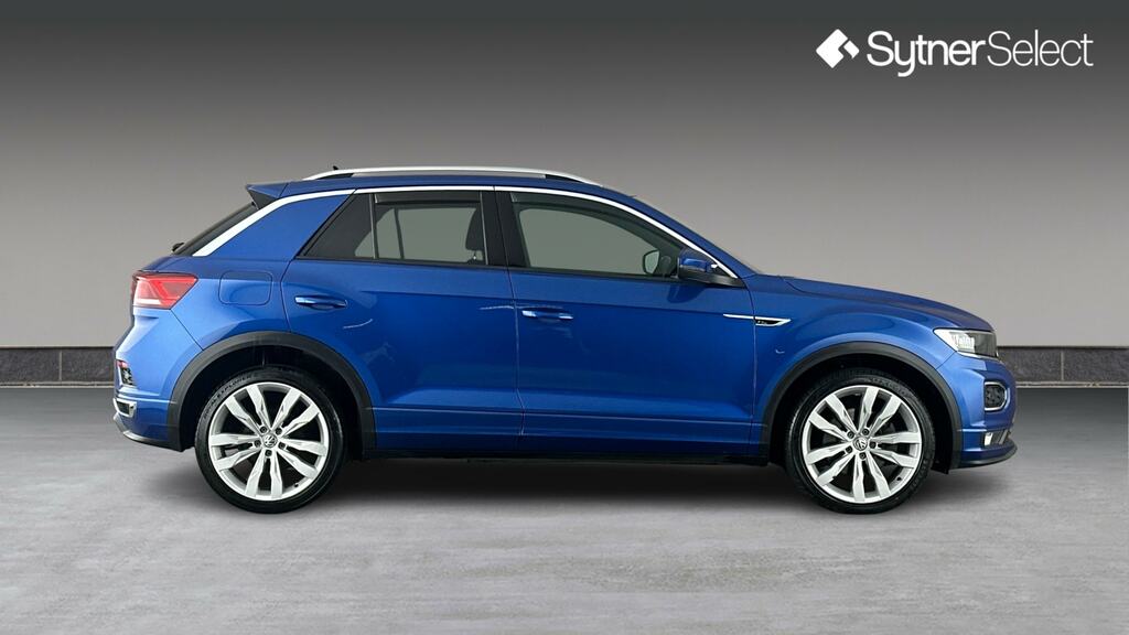 Volkswagen T-Roc 2.0 Tdi R-line SC19XSA Blue #3