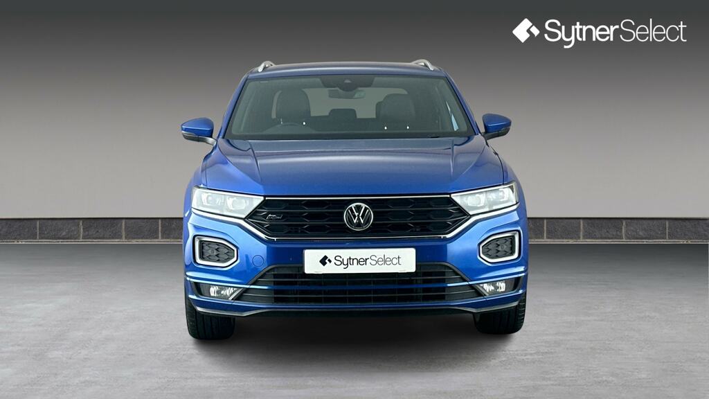 Volkswagen T-Roc 2.0 Tdi R-line SC19XSA Blue #4