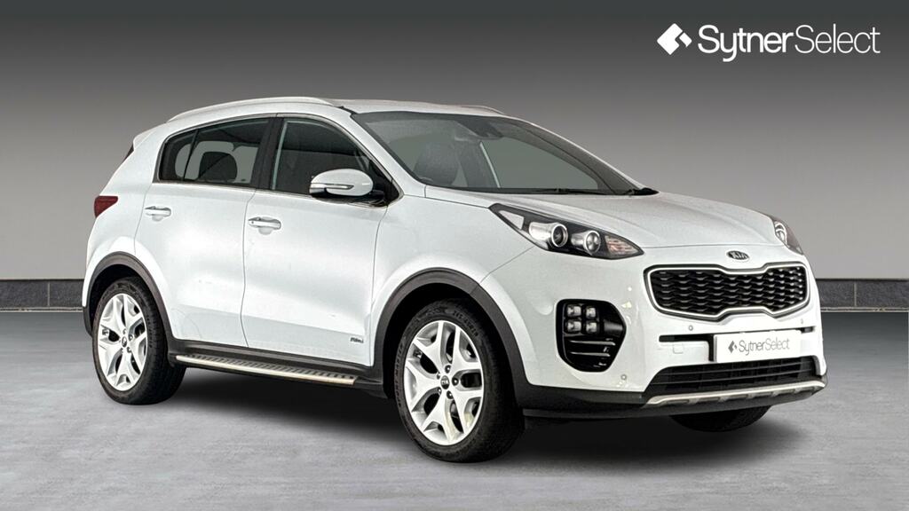 Kia Sportage 1.6T Gdi Gt-line Dct Awd White