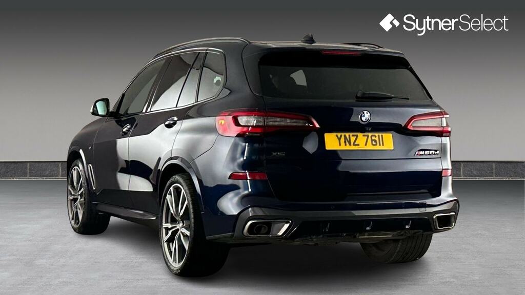 BMW X5 Xdrive M50d YNZ7611 Blue #2