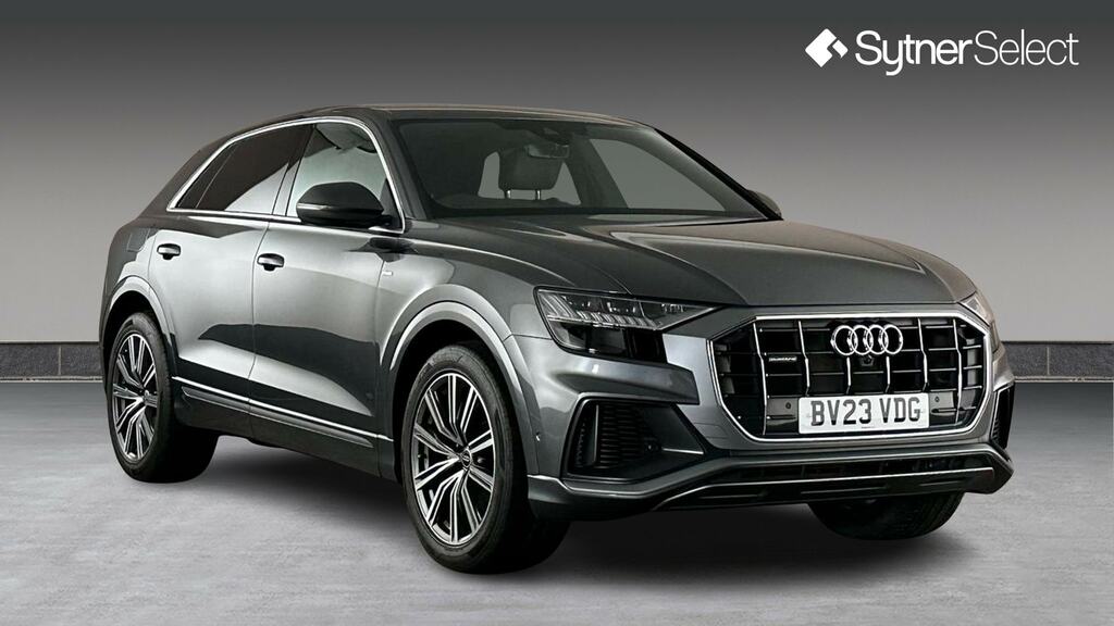 Audi Q8 55 Tfsi Quattro S Line Tiptron Comfortsound Grey