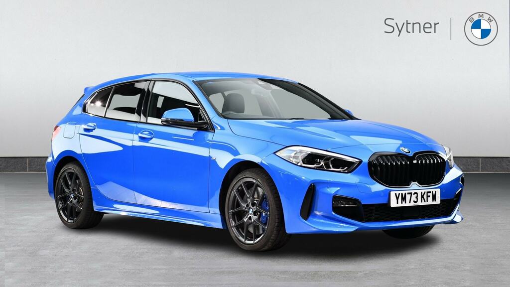 BMW 1 Series 118I 136 M Sport Step Lcppro Pk YM73KFW Blue