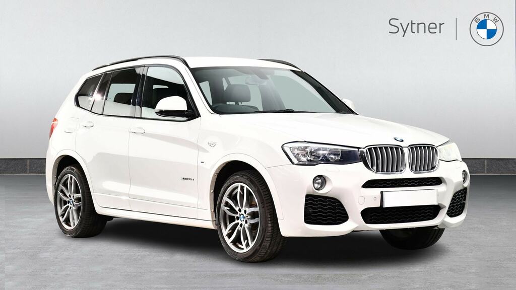 BMW X3 Xdrive35d M Sport Step White