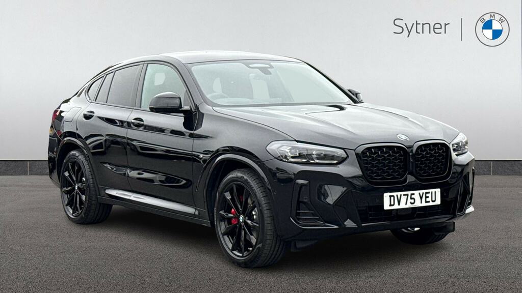 BMW X4 Xdrive20d Mht M Sport Step Techpro Black