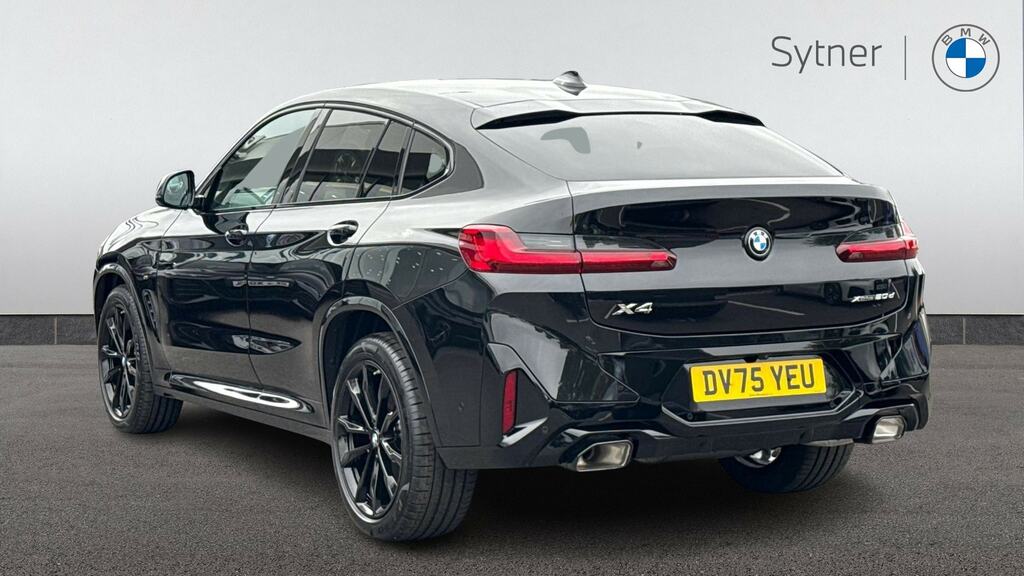 BMW X4 Xdrive20d Mht M Sport Step Techpro DV75YEU Black #2