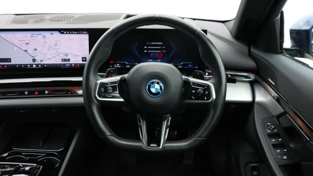 BMW 5 Series 530E M Sport Pro Tech Plus GY24USJ Blue #5
