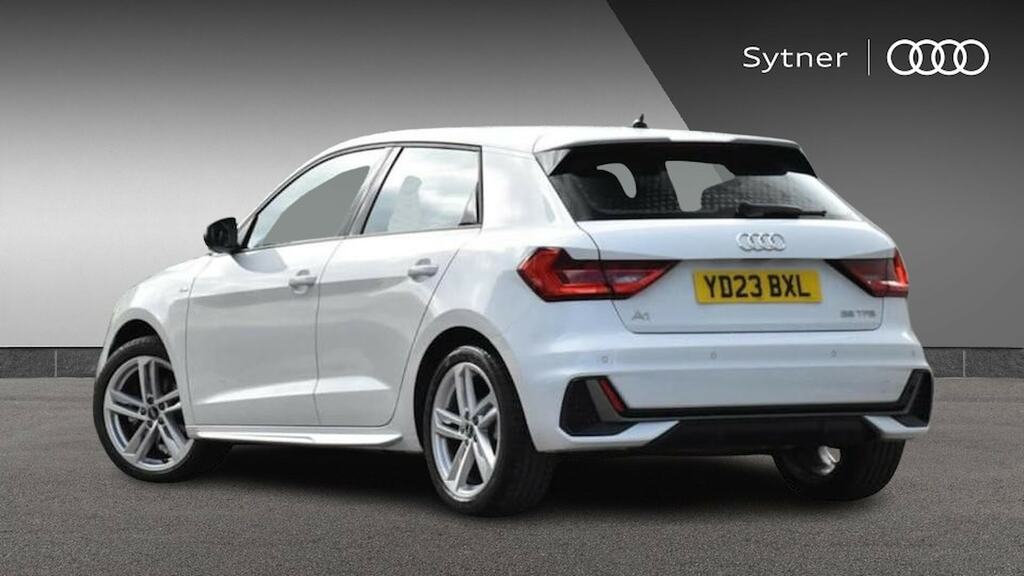 Audi A1 35 Tfsi S Line S Tronic YD23BXL White #3