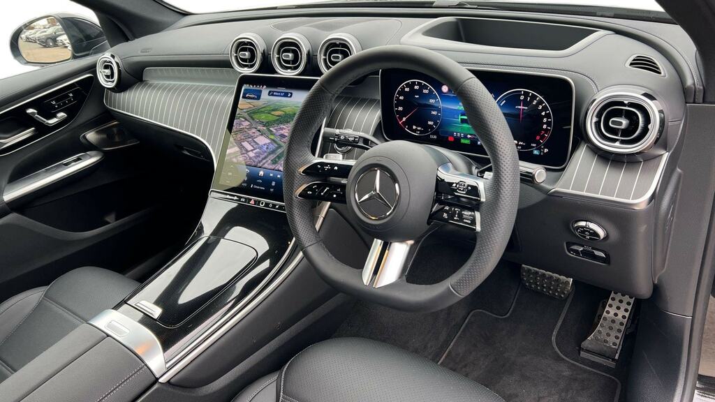 Mercedes-Benz GLC Class Glc 300E 4Matic Amg Line Prem Plus 9G-tronic LP75DZU Black #3