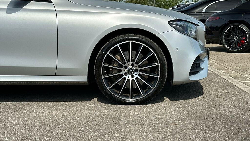 Mercedes-Benz E Class E400d 4Matic Amg Line Night Ed Prem 9G-tronic EO70AZJ Silver #5