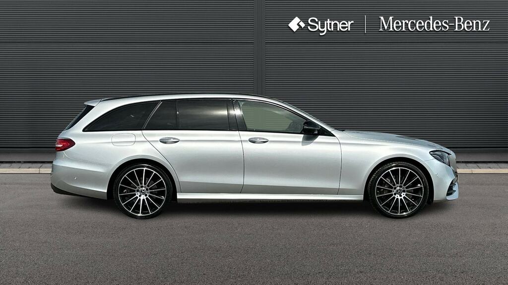 Mercedes-Benz E Class E400d 4Matic Amg Line Night Ed Prem 9G-tronic EO70AZJ Silver #4