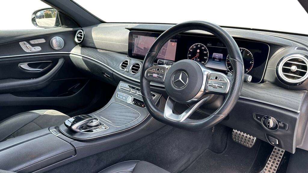 Mercedes-Benz E Class E400d 4Matic Amg Line Night Ed Prem 9G-tronic EO70AZJ Silver #3