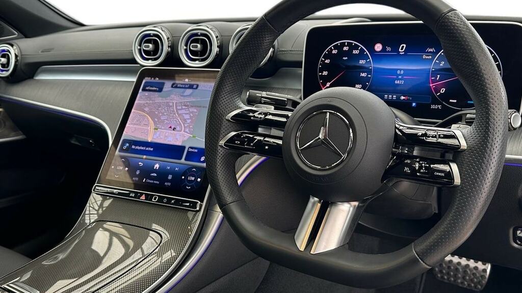 Mercedes-Benz C Class C200 Amg Line Premium Plus 9G-tronic KR25LSJ White #3