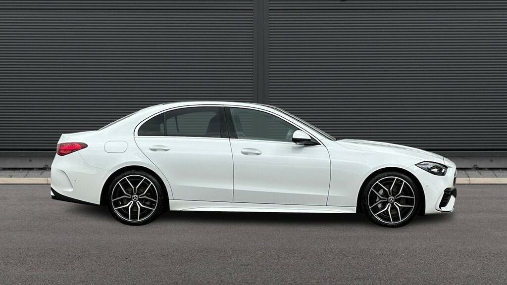 Mercedes-Benz C Class C200 Amg Line Premium Plus 9G-tronic KR25LSJ White #4