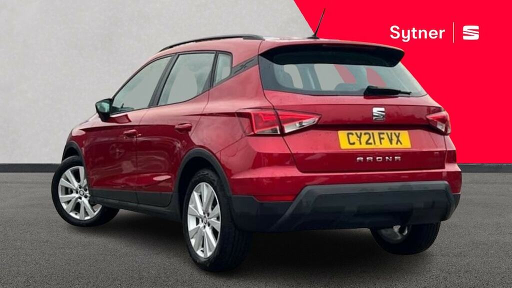Seat Arona 1.0 Tsi 110 Se Technology Ez Dsg CY21FVX Red #3