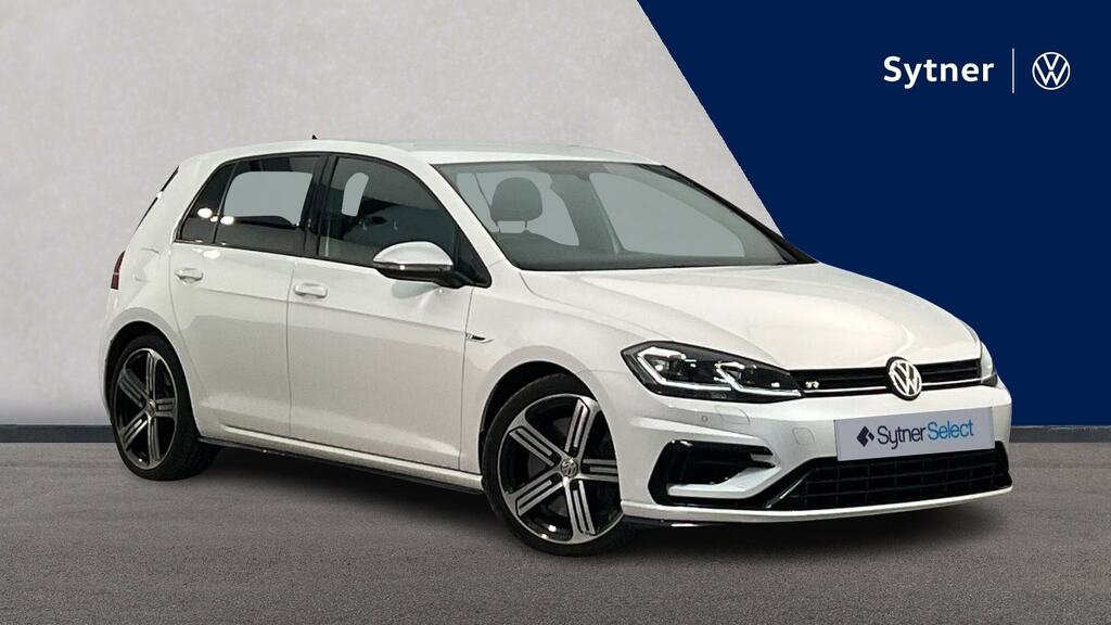 Volkswagen Golf 2.0 Tsi 310 R 4Motion Dsg OV17PXE White