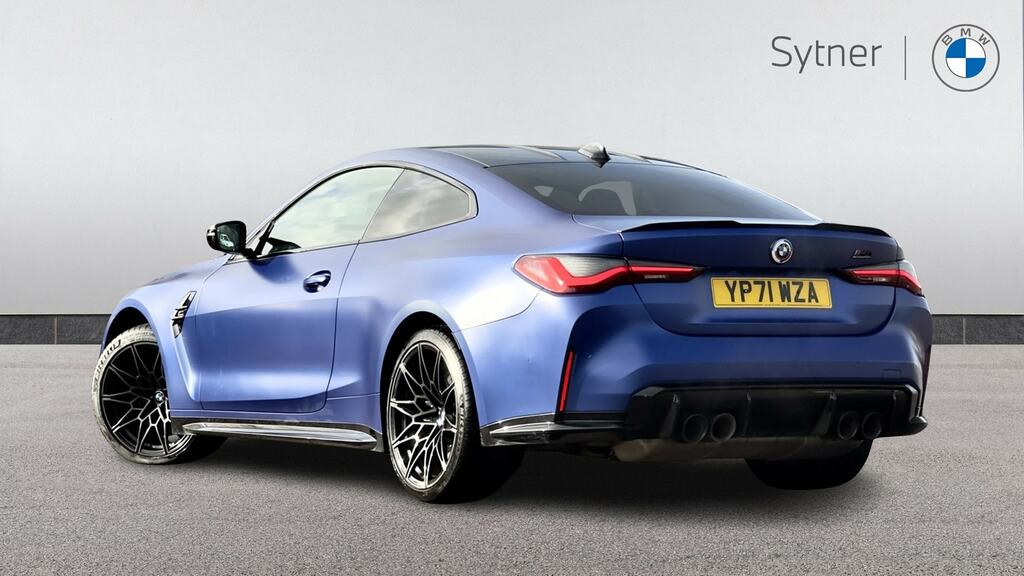 BMW M4 M4 Competition Step YP71WZA Blue #2