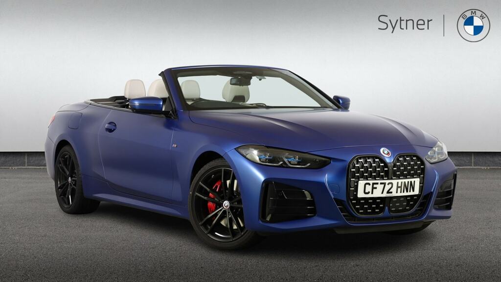 BMW 4 Series M440d Xdrive Mht Step Blue #2