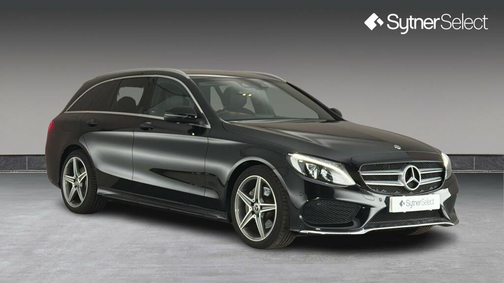 Mercedes-Benz C Class C220d Amg Line 9G-tronic Black