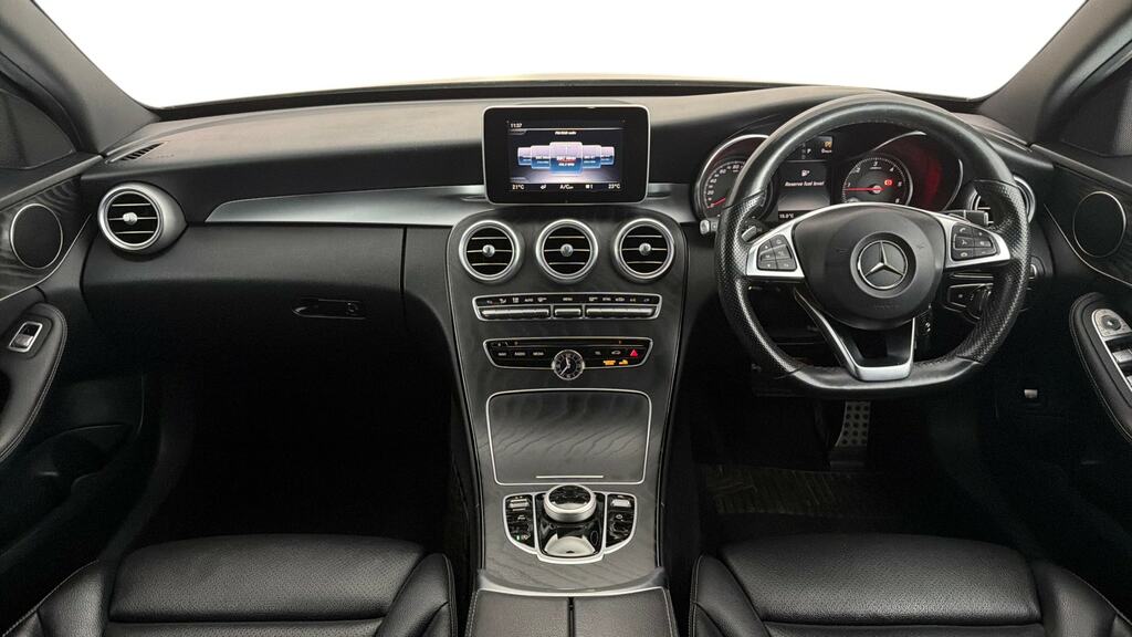 Mercedes-Benz C Class C220d Amg Line 9G-tronic KX67ORL Black #6