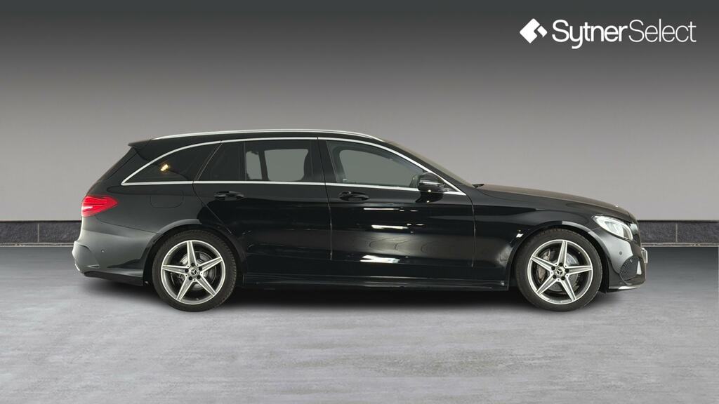 Mercedes-Benz C Class C220d Amg Line 9G-tronic KX67ORL Black #3