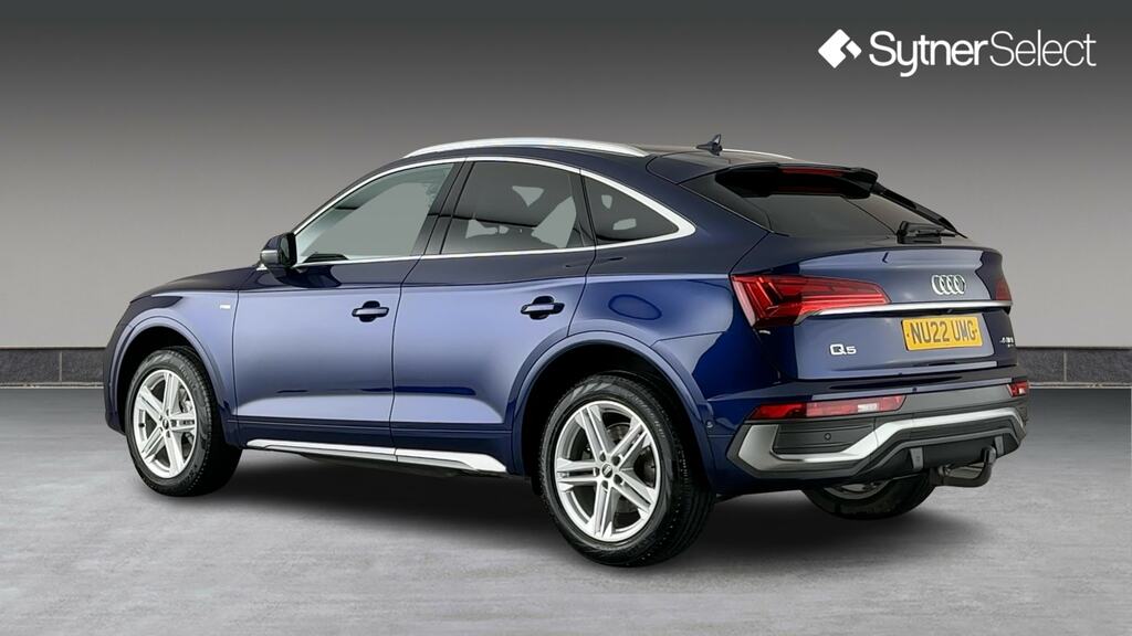 Audi Q5 45 Tfsi Quattro S Line S Tronic NU22UMG Blue #2