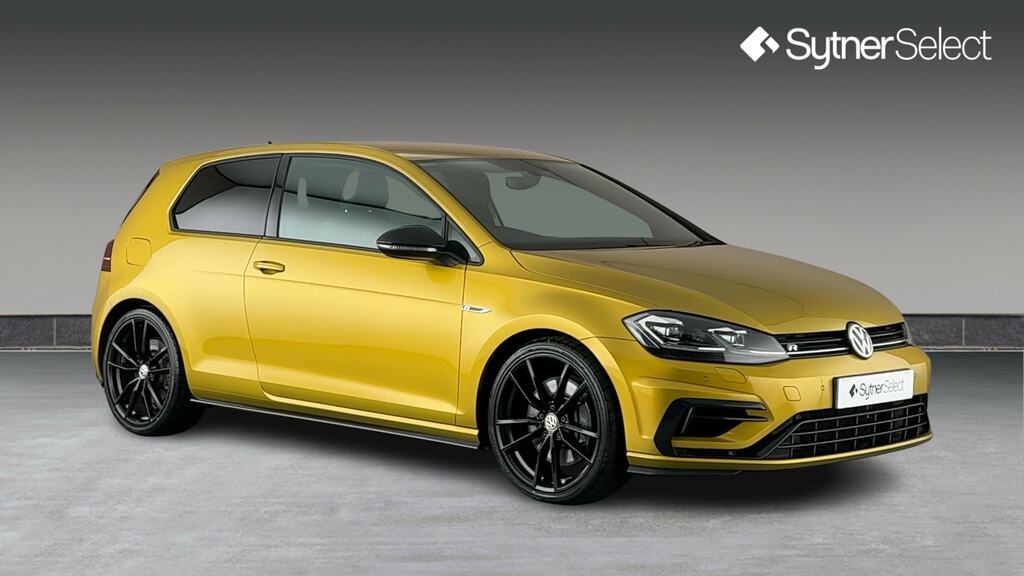 Volkswagen Golf 2.0 Tsi 300 R 4Motion Dsg Yellow
