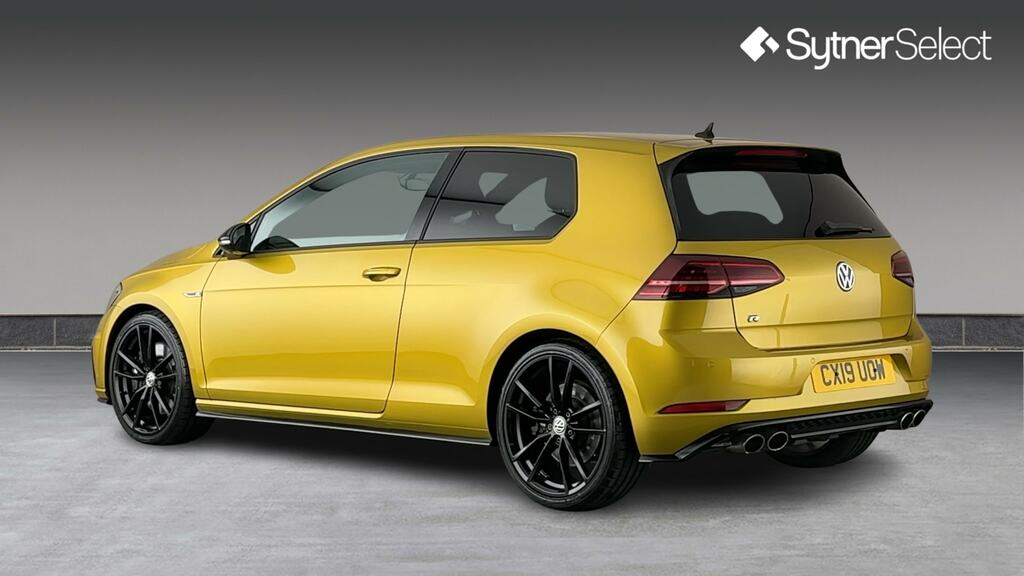 Volkswagen Golf 2.0 Tsi 300 R 4Motion Dsg CX19UOW Yellow #2