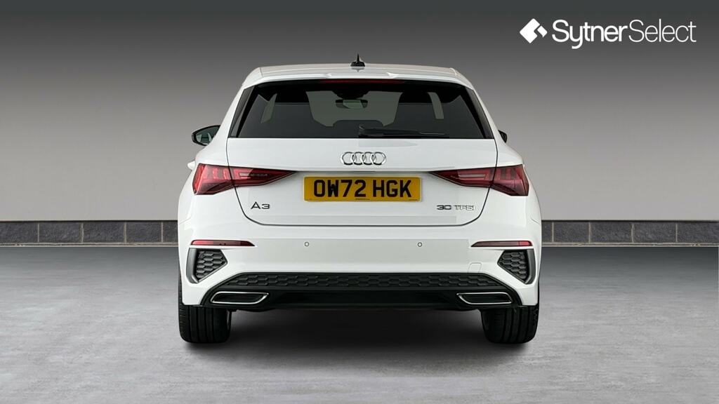 Audi A3 30 Tfsi S Line OW72HGK White #5