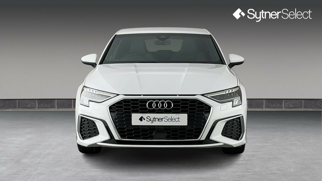 Audi A3 30 Tfsi S Line OW72HGK White #4