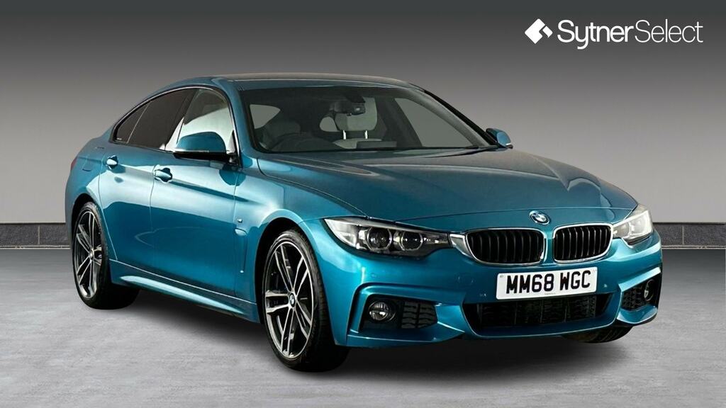 BMW 4 Series Gran Coupe 430I M Sport Pro Pack Blue