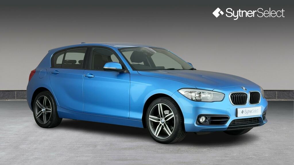 BMW 1 Series 118D Sport Blue