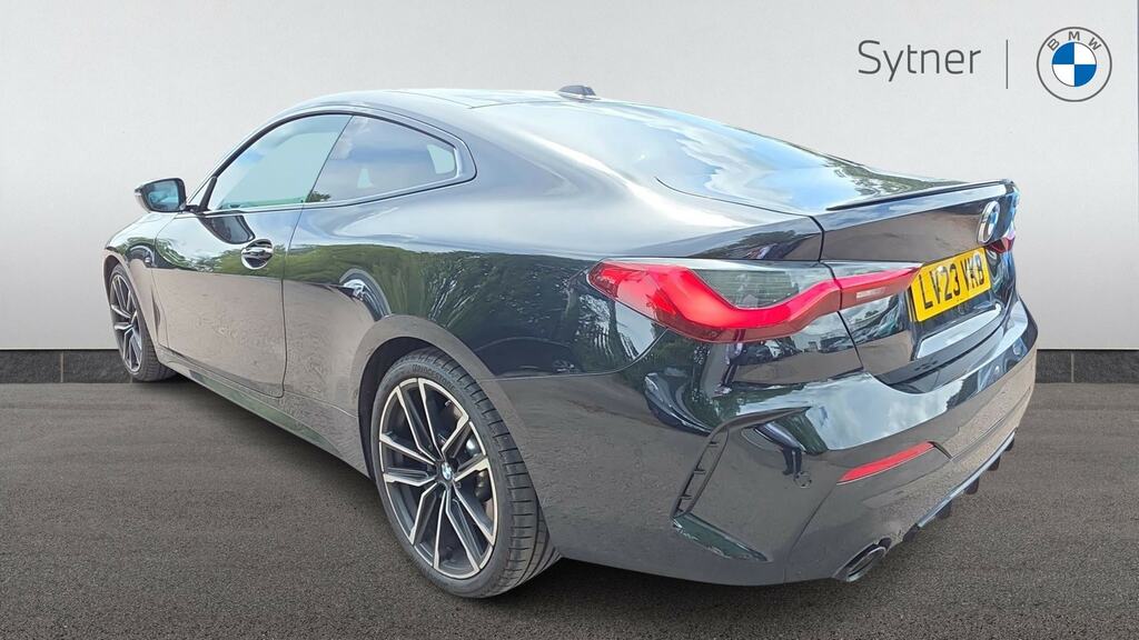 BMW 4 Series Gran Coupe 420I M Sport Step LV23VKB Black #2