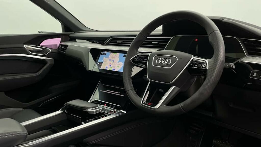 Audi E-tron 370Kw S Vorsprung Quattro 95Kwh 22Kwch GSZ8511 White #5