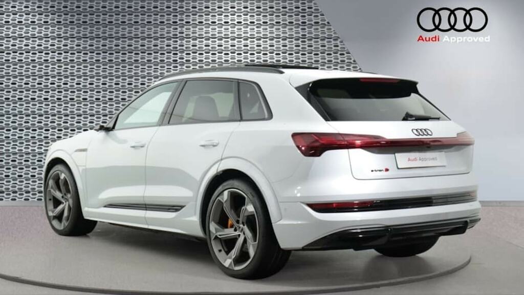 Audi E-tron 370Kw S Vorsprung Quattro 95Kwh 22Kwch GSZ8511 White #3
