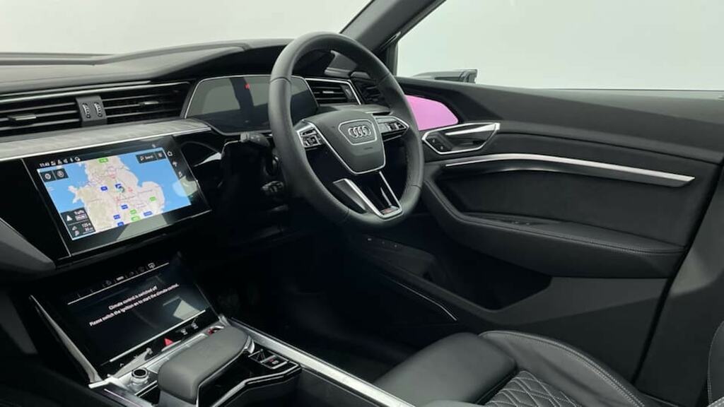 Audi E-tron 370Kw S Vorsprung Quattro 95Kwh 22Kwch GSZ8511 White #2