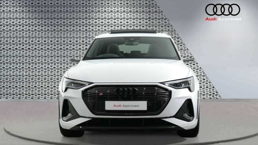 Audi E-tron 370Kw S Vorsprung Quattro 95Kwh 22Kwch GSZ8511 White #6